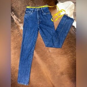 Dark Wash Rockies With Unique Back